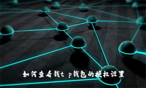 如何查看钱t p钱包的授权设置