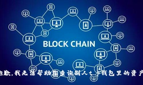 抱歉，我无法帮助您查询别人t p钱包里的资产。